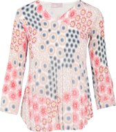 Cassis Dames Blouse met print - Maat S