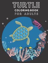 Turtle Coloring Book For Adults
