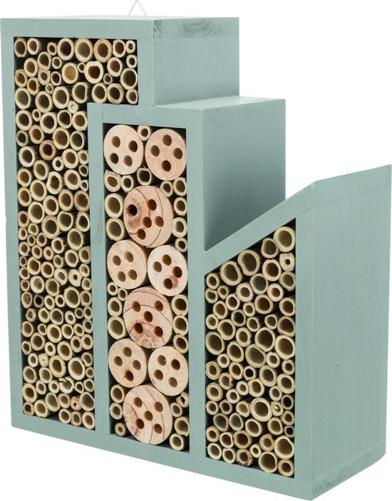 Trixie bijenhotel hout 30x12x35 cm