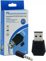 A01 Bluetooth Adapter geschikt voor PS4 - Playstation 4 compatibel Dongle Draadloze Hoofdtelefoonontvanger - Zwart