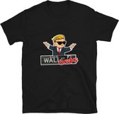 Wall Street Bets T-shirt - WSB Logo Shirt - Zwart - Maat XL - Heren