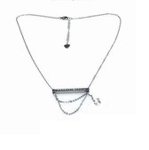 The Bridge Ketting - Zilver / 43+5cm