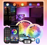 Led Strip - Led Strip 10 meter RGB - Led Strip bluetooth - Kleuren - 5050 Led Strips - Music Led strip verlichting - Led light strip - LED - Led licht - Led strip met afstandsbedie