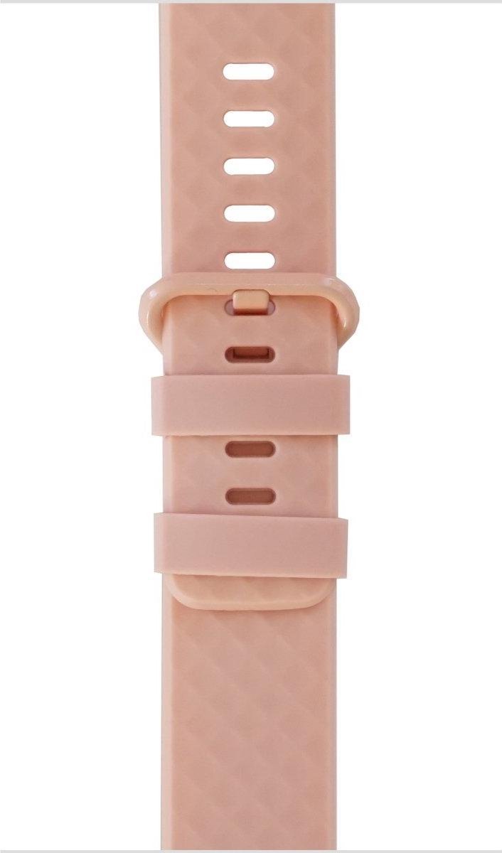 Diamand Licht Roze bandje Fitbit Charge 3/4 Large