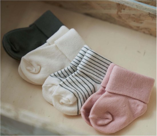 Prénatal Newborn Jongens Sokken - Baby Kleding voor Jongens - 3-Pack met Verschillende Kleuren - Prénatal