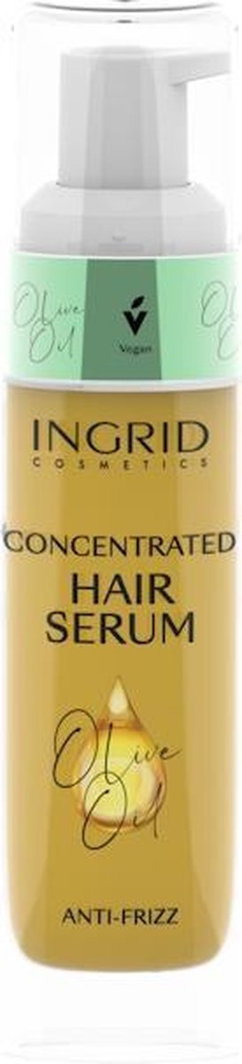 Ingrid Cosmetics Hair Serum Olive Oil Anti Frizz - Hair Serum With Olive Oil Anti Frizz 30ml.