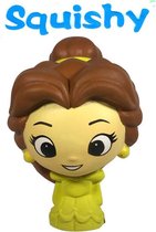 Squishy Figuurtje Disney Belle 15 cm | Squishies Sqeezy Squeezy Pop it Fidget | Speelgoed voor kinderen | Stressbal Anti-Stress |