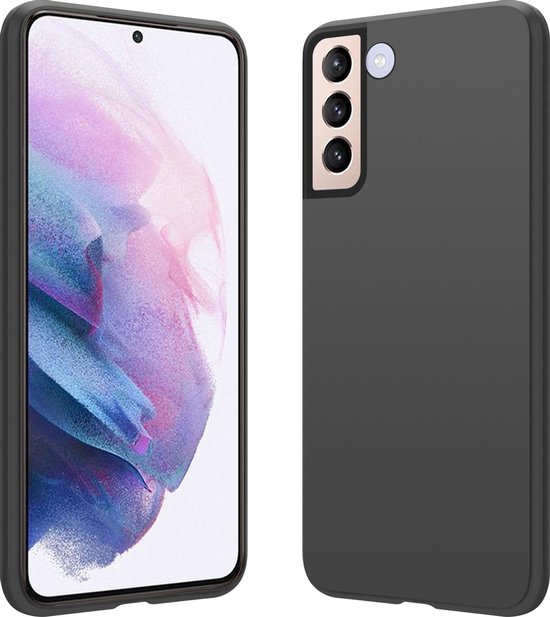Bol Com Samsung S21 Plus Hoesje Zwart Samsung Galaxy S21 Plus Hoesje Case Siliconen Zwart