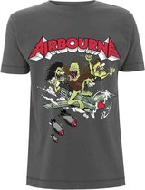 Airbourne - Nitro Heren T-shirt - M - Grijs