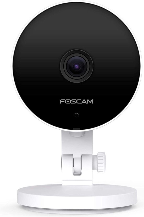 Foscam C2M Beveiligingscamera - Binnen camera - Full HD 1080P - Dual band - Nachtzicht - SD Kaart opslag - 2MP - Wit