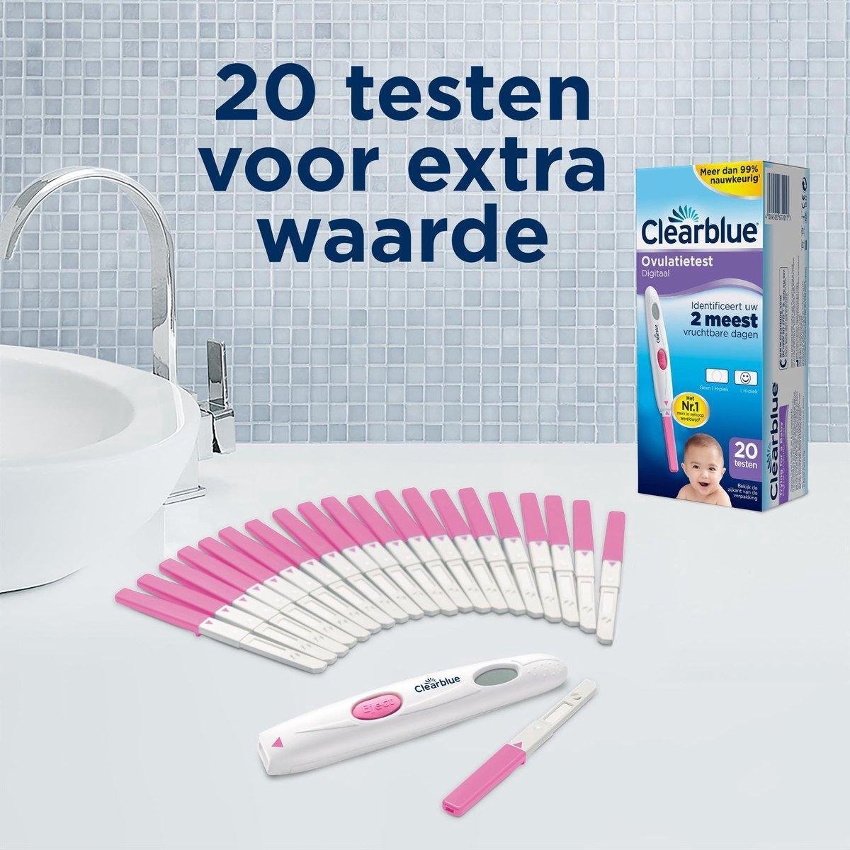 clearblue test ovulatie