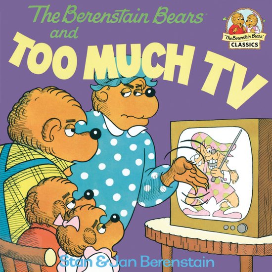 First Time Books - The Berenstain Bears and Too Much TV - cover