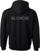 Blondie & Brownie Hoodie (Blondie - Maat XXL) | BFF Koppel Sweater | Best Friends Forever