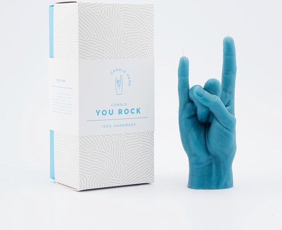 CandleHand - You Rock - blue