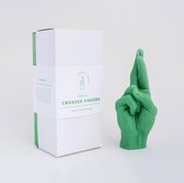 CandleHand - Doigts croisés - vert
