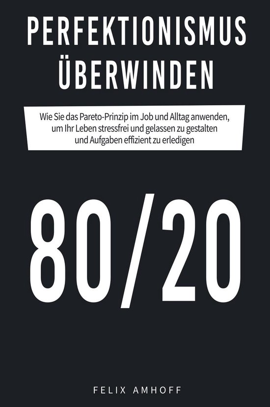 Perfektionismus überwinden - cover