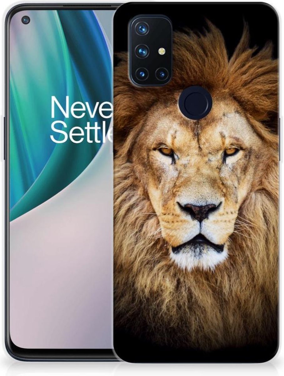 OnePlus Nord N10 5G TPU Hoesje Leeuw