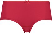 RJ Pure Color Dames Hipster Brief Donkerrood S
