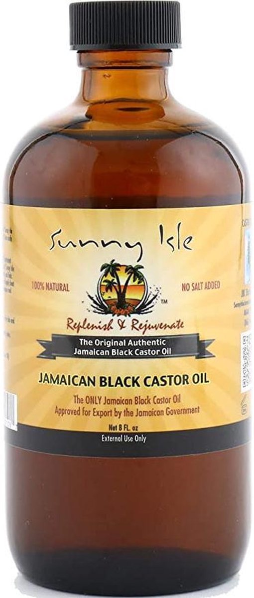 Sunny Isle Jamaican Black Castor Oil 8oz 236ml Pure Castor olie