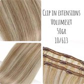 Clip In Extensions VOLUMESET 50CM 50gr #10/613 blond mix