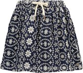 Like Flo Meisjes rokjes Like Flo Flo girls broidery anglais skirt navy 134