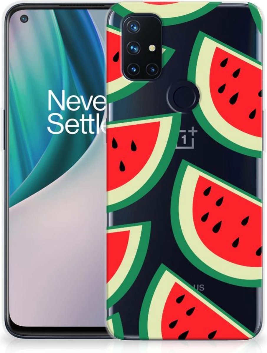 OnePlus Nord N10 5G Siliconen Case Watermelons