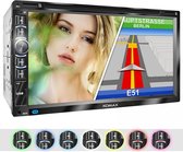 2 DIN MULTIMEDIA NAVIGATIE DVD/CD/USC/BLEUTOOTH GRATIS INBOUWFRAME