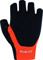 Roeckl Icon Fietshandschoenen Zomer Unisex Zwart Oranje - Black Orange-8