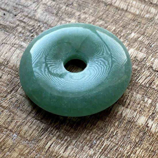 Ruben Robijn Aventurijn groen donut 50 mm