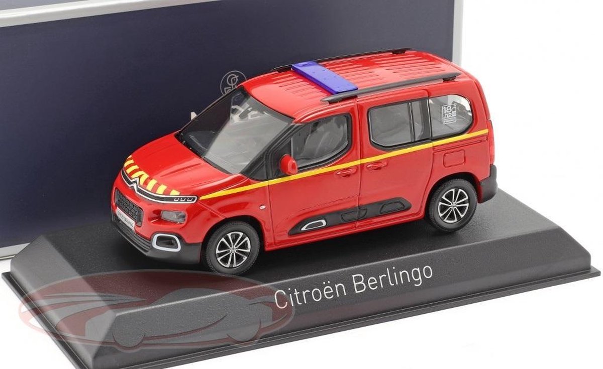 Afbeelding van product Citroën Berlingo Pompiers 2020 Red / Yellow