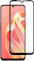 Oppo A91 Screenprotector - Beschermglas Oppo A91 Screen Protector Glas - Full cover - 1 stuk