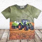 s&C Tractor shirt h41 - 122/128