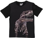 Nature planet - Dinosaurussen - T-rex Skelet - Unisex - T-shirt - maat 116