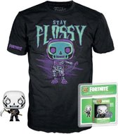 Funko Pocket Pop! & T-Shirt Fortnite Skull Trooper - Size L