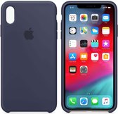 OEM iPhone Xr silicone case Midnight Blue