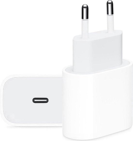 USBC Adapter 20W Geschikt voor Apple iPhone / Apple iPad iPhone 12 Mini, iPhone...
