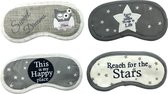 Slaapmasker - Set van 4 Stuks - 20 x 10 cm