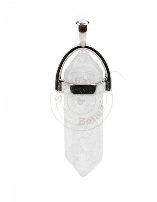 Pendentif à double extrémité Stones & Bones® Cristal de roche