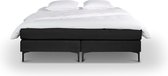 Beter Bed Complete Boxspring Southampton met Gestoffeerd Matras - 180x200 - Zwart