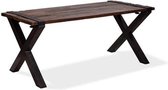 Tafel old Dutch kruispoot 220 x 80 x 76 cm