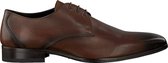 Mazzeltov 3753 Nette schoenen - Business Schoenen - Heren - Cognac - Maat 47