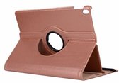 Apple iPad 9.7 inch |Air 1|Air 2| iPad 2017 & 2018 | iPad Pro 9.7" |draaihoes 360° Rosé Goud