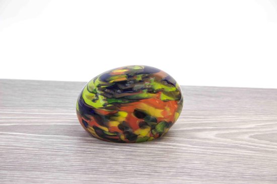 Mini urn 'Stone' Kleur 9 cm van Loranto Glas
