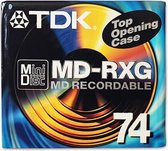 TDK MD RXG 74 recordable Minidisc