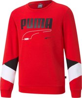 Puma Rebel Trui - Unisex - rood/zwart/wit