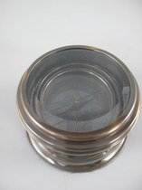 Boussole - Accessoires nautiques - Laiton poli - 6 cm de haut