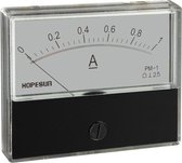 Analoge Paneelmeter Voor Dc Stroommetingen 1A Dc / 70 X 60Mm