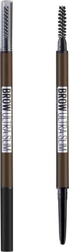 3x Maybelline Brow Ultra Slim Wenkbrauwpotlood 02 Soft Brown