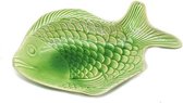Assiette - Assiette poisson - Plat de service Vert 32 cm