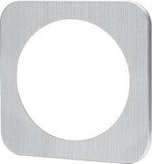 Afdekraam - Aigi Jura - 1-voudig - Rond - Aluminium - Zilver - BES LED